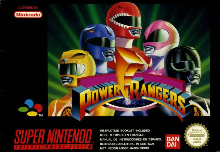 Mighty Morphin Power Rangers - SNES Game
