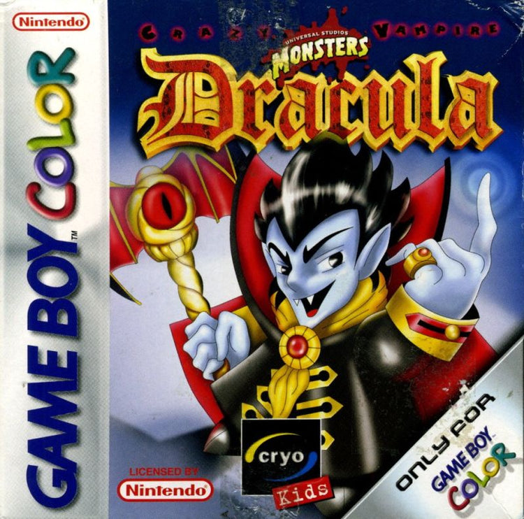 Dracula Crazy Vampire - Gameboy Color Game