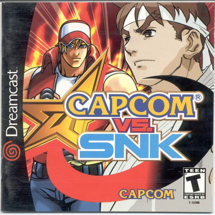 Capcom vs SNK - Sega Dreamcast Game