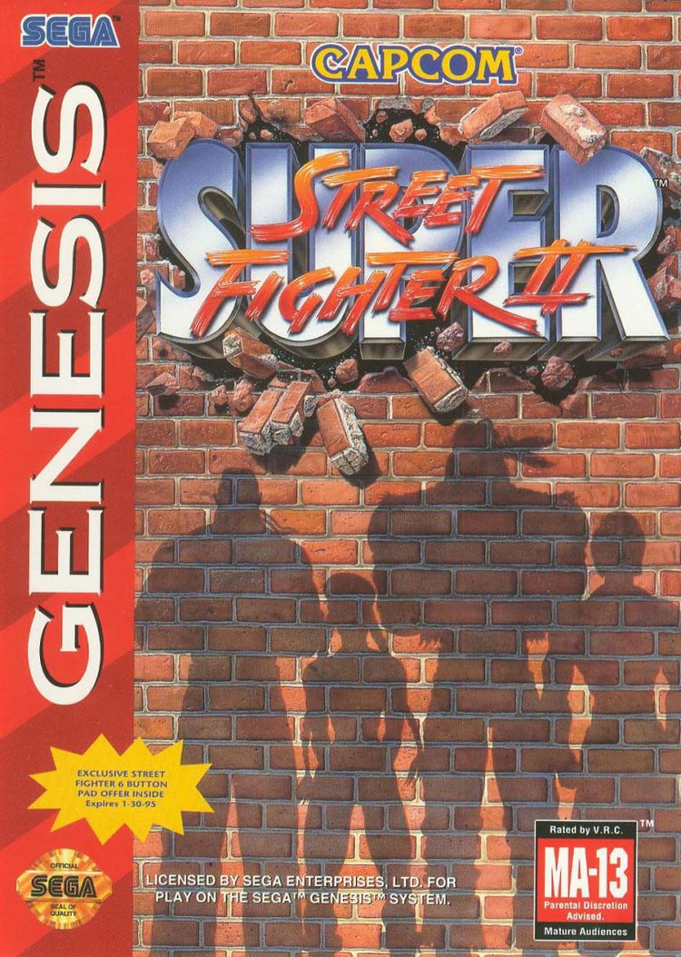 Super Street Fighter II - Sega Genesis Game