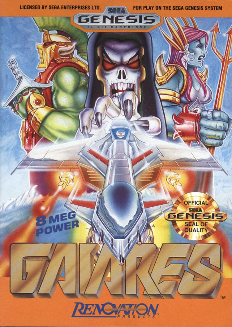 Gaiares - Sega Genesis Game