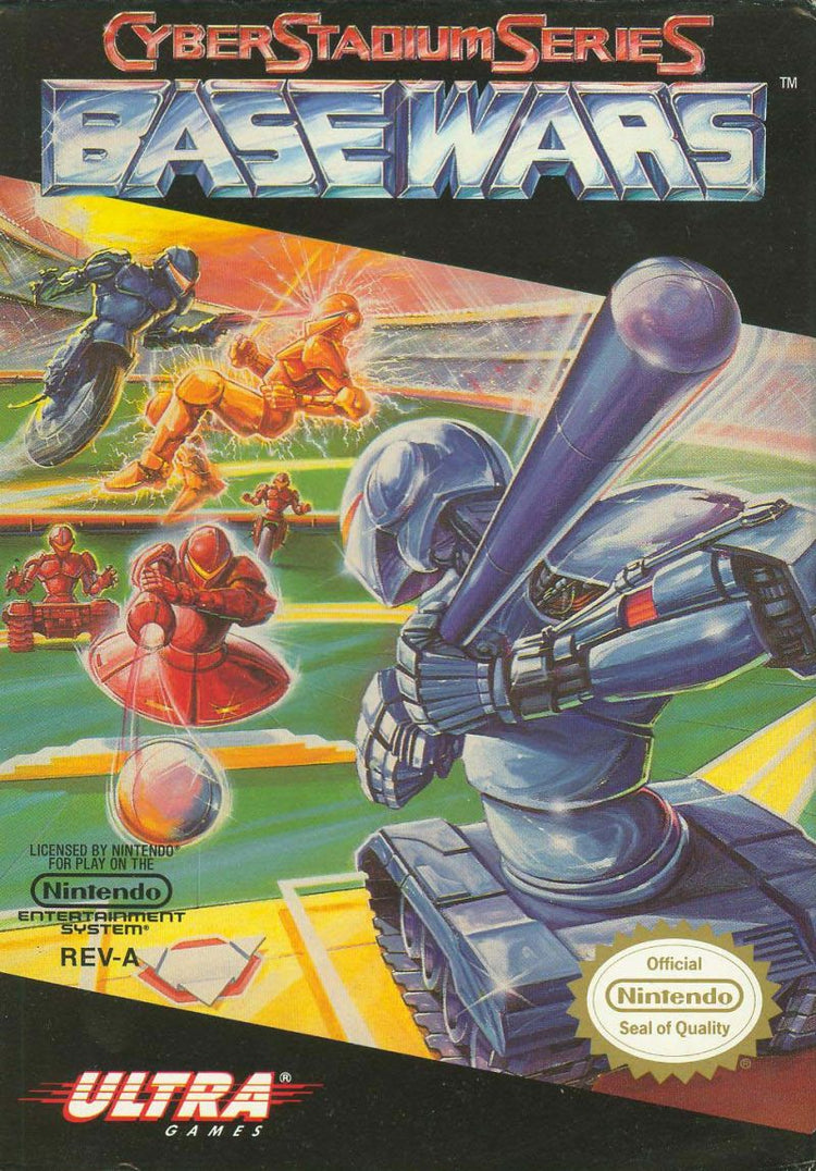 Cyberstadium Series Base Wars - NES Game