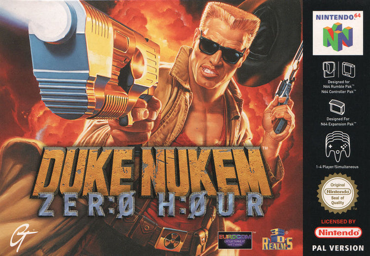 Duke Nukem Zero Hour - Nintendo 64 Game