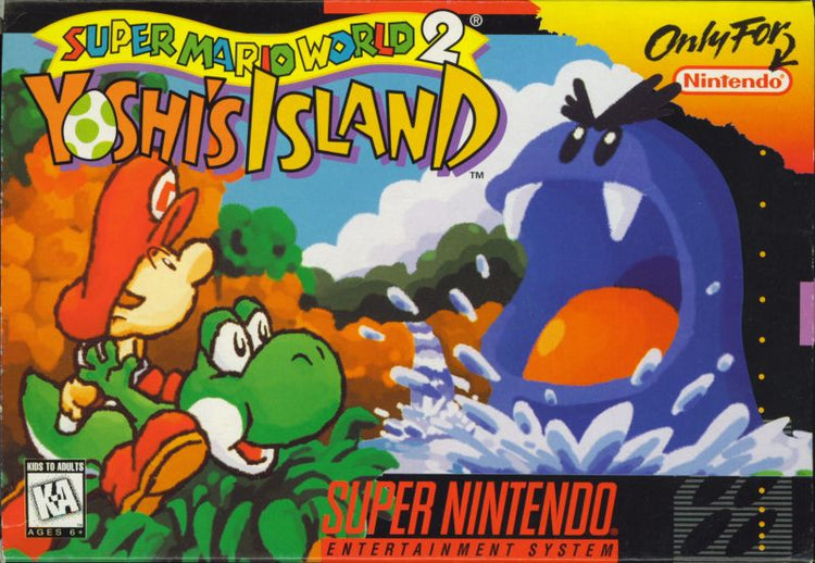 Super Mario World 2 Yoshi's Island - SNES Game
