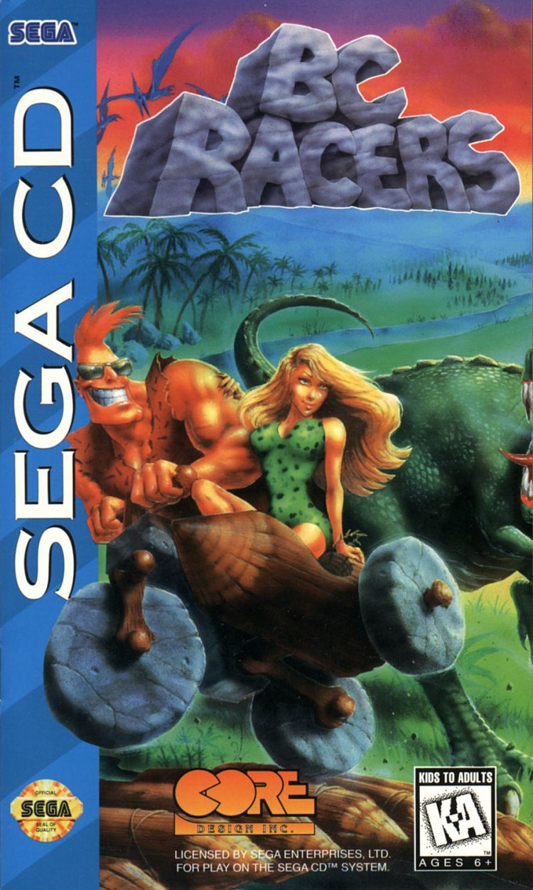 BC Racers - Sega CD Game