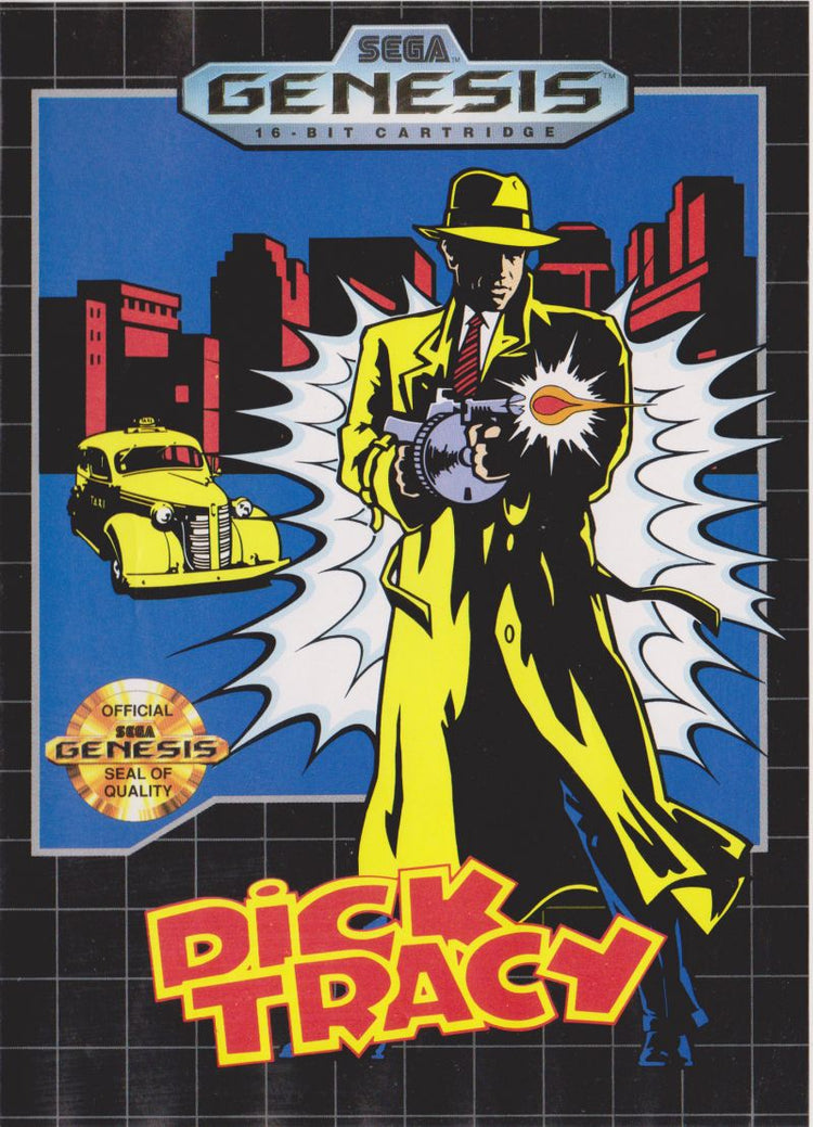 Dick Tracy - Sega Genesis Game