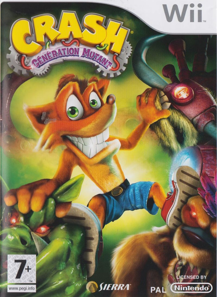 Crash Mind Over Mutant - Wii Game