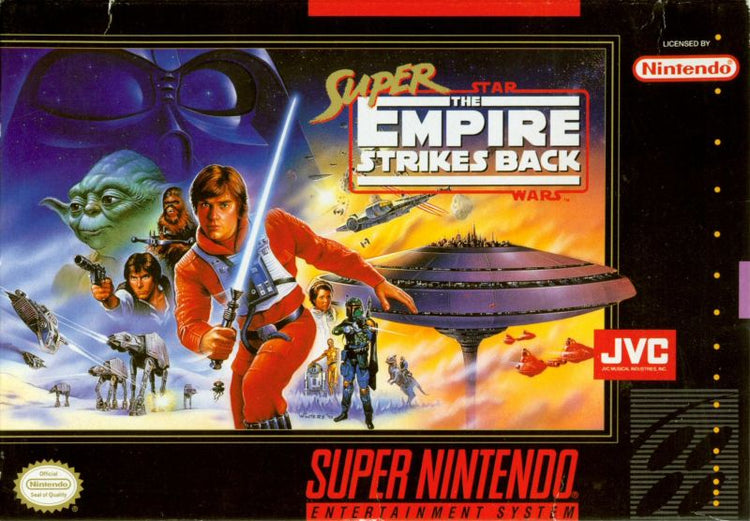 Super Star Wars Empire Strikes Back - SNES Game