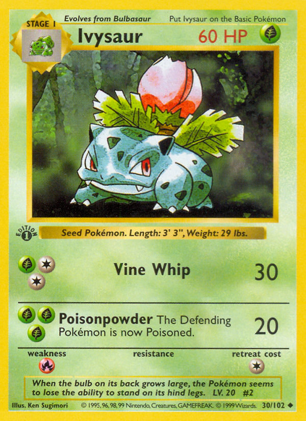 Ivysaur (30/102) - Base