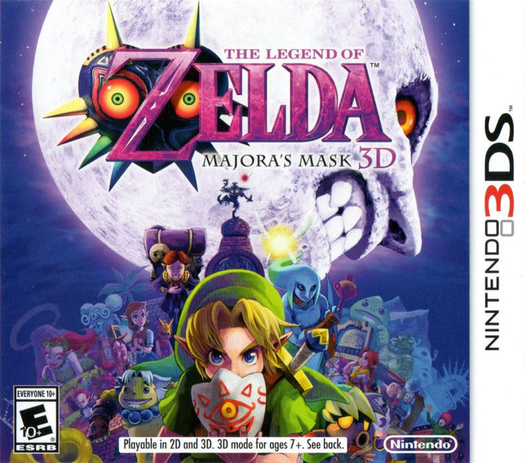 Zelda Majora's Mask 3D - Nintendo 3DS Game