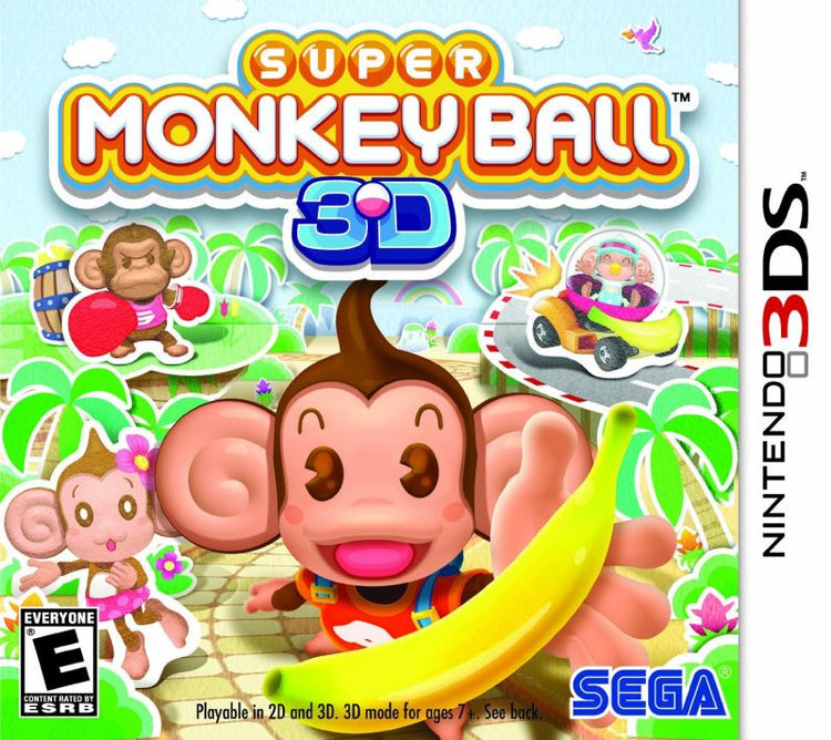 Super Monkey Ball 3D - Nintendo 3DS Game
