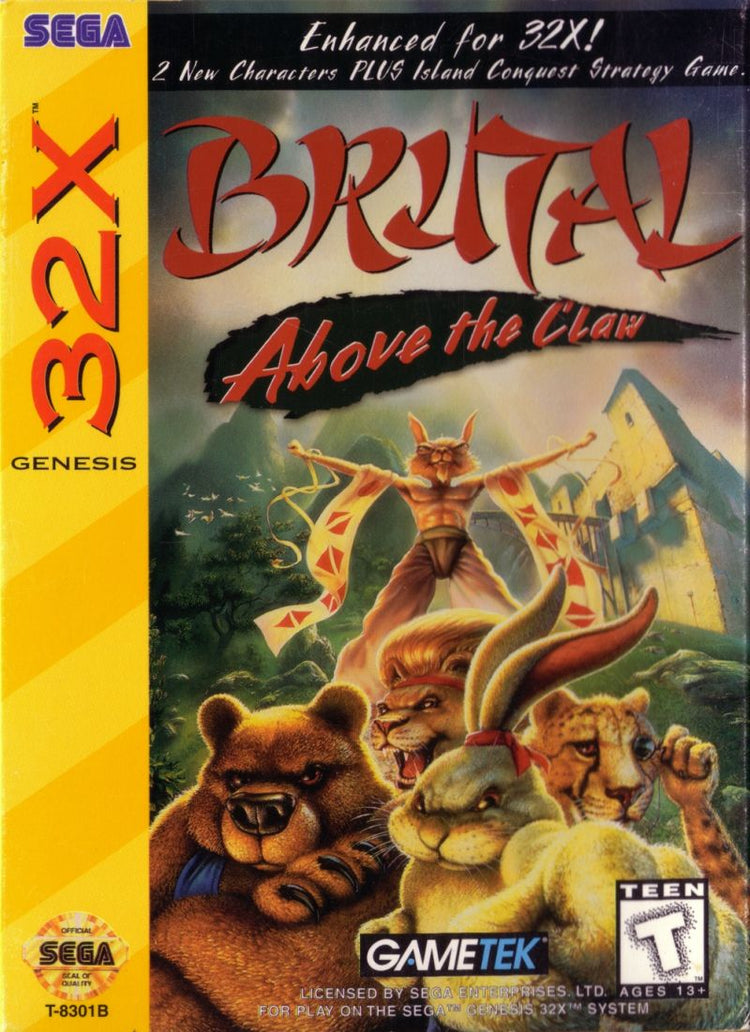 Brutal: Above the Claw - Sega 32X Game