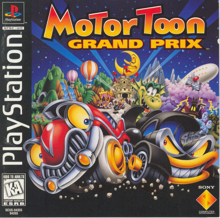 Motor Toon Grand Prix - PS1 Game