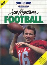 Joe Montana Football - Sega Master System Game