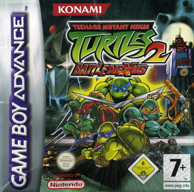 Teenage Mutant Ninja Turtles 2 Battle Nexus - GBA Game