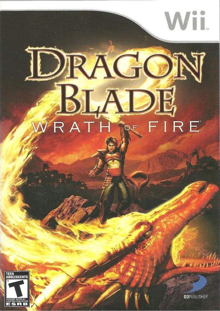 Dragon Blade Wrath Of Fire - Wii Game