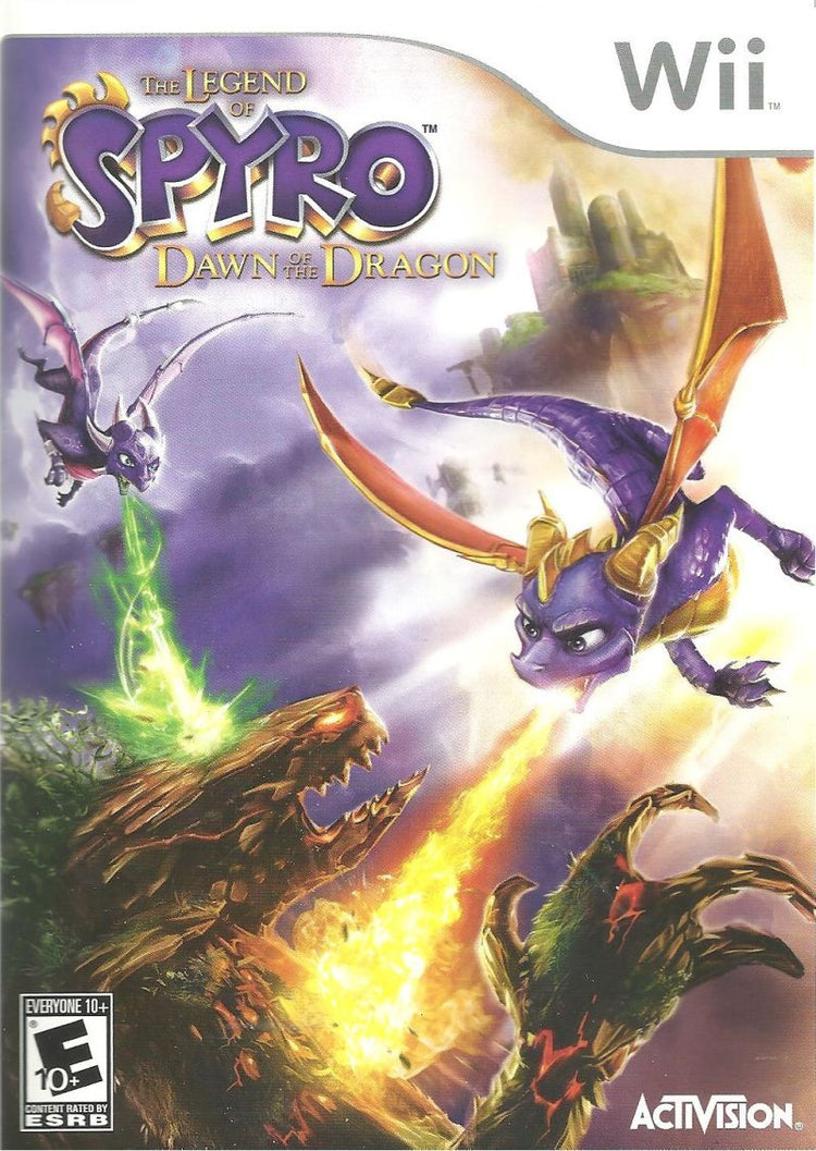 Legend of Spyro Dawn of the Dragon - Wii Game