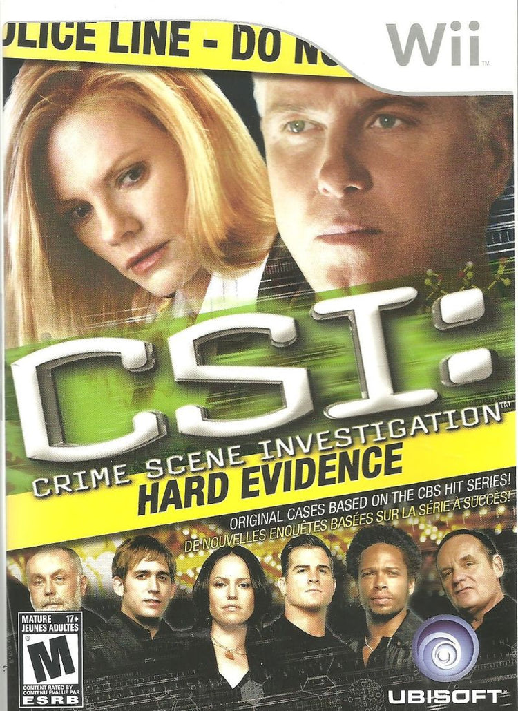CSI Hard Evidence - Wii Game