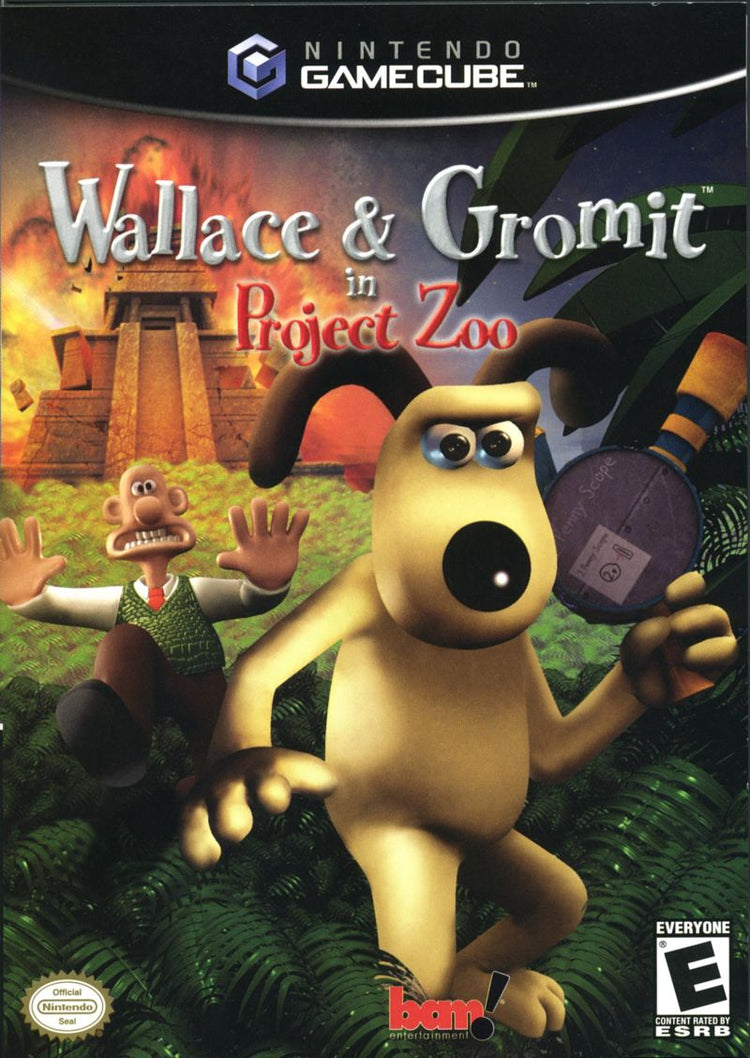 Wallace and Gromit Project Zoo - Gamecube Game