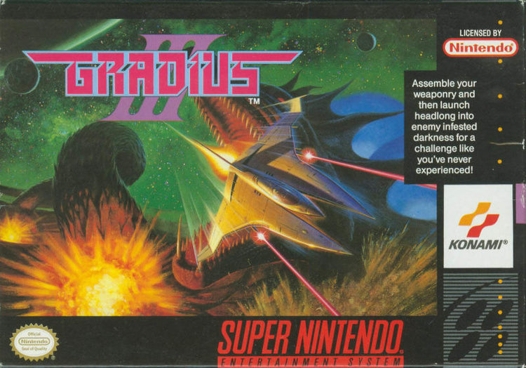 Gradius III - SNES Game