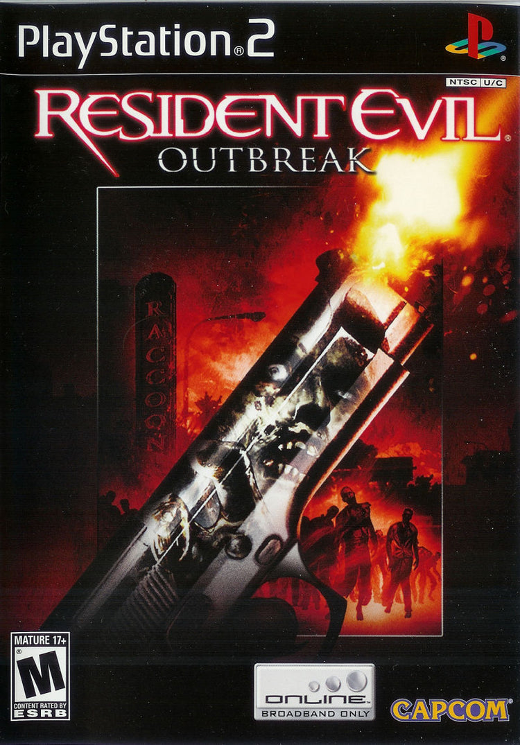 Resident Evil Outbreak - PS2 Game