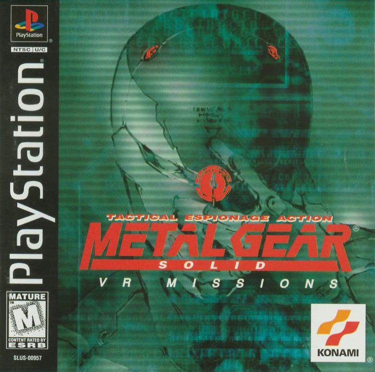 Metal Gear Solid VR Missions - PS1 Game