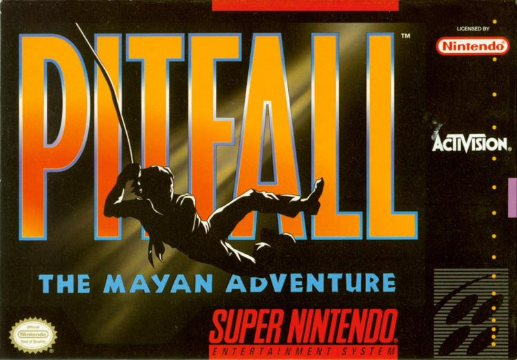 Pitfall Mayan Adventure - SNES Game