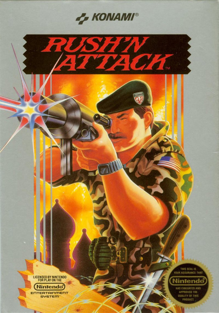 Rush'n Attack - NES Game