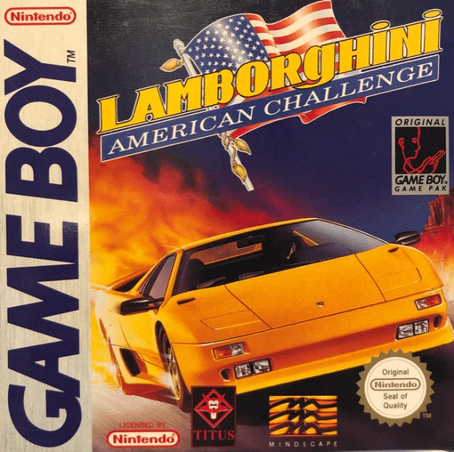 Lamborghini American Challenge - Gameboy Game