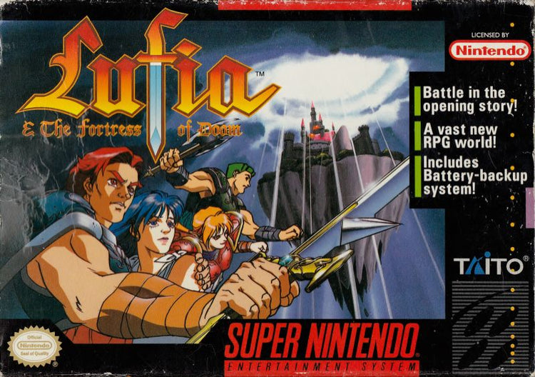 Lufia and The Fortress of Doom - SNES Game