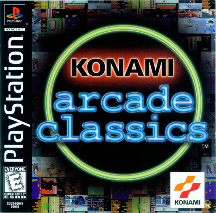 Konami Arcade Classics - PS1 Game