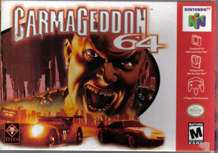Carmageddon - Nintendo 64 Game