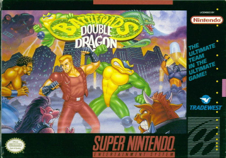 Battletoads and Double Dragon The Ultimate Team - SNES Game