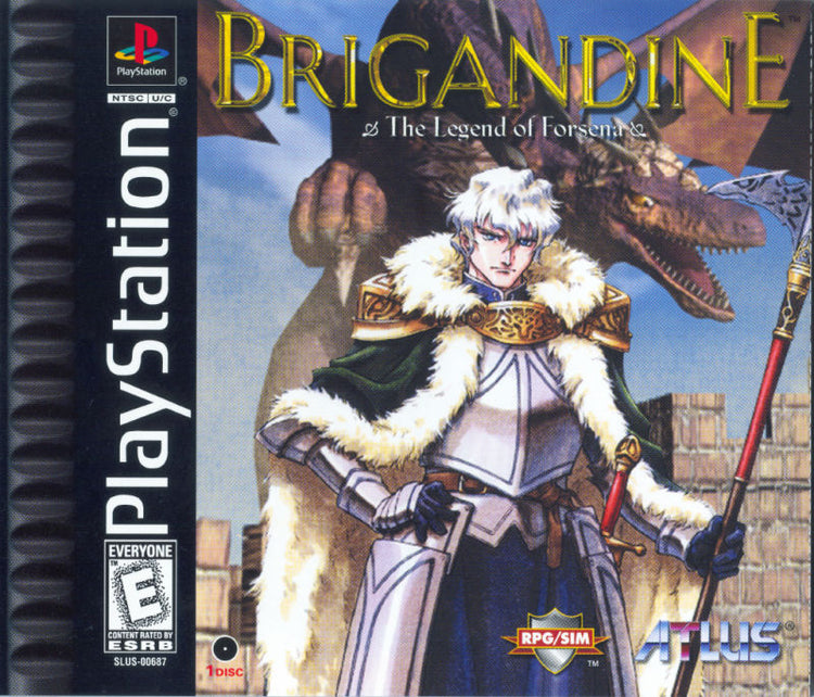 Brigandine: The Legend of Forsena - PS1 Game