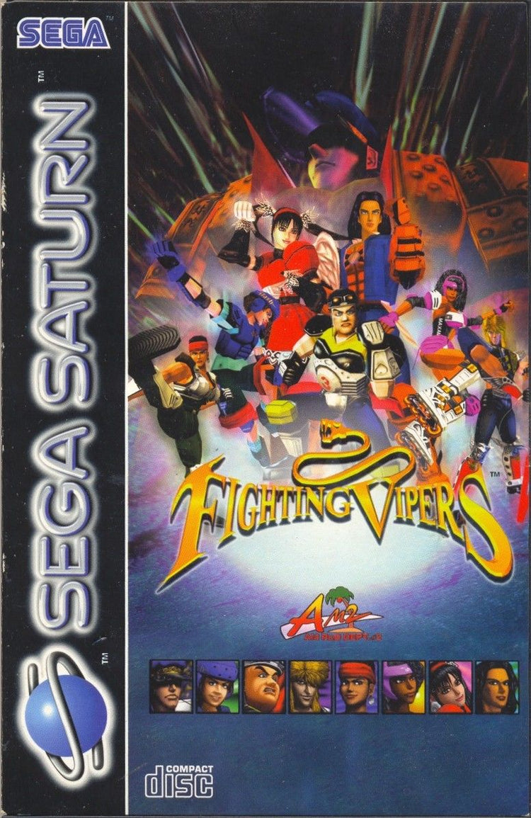 Fighting Vipers - Sega Saturn Game