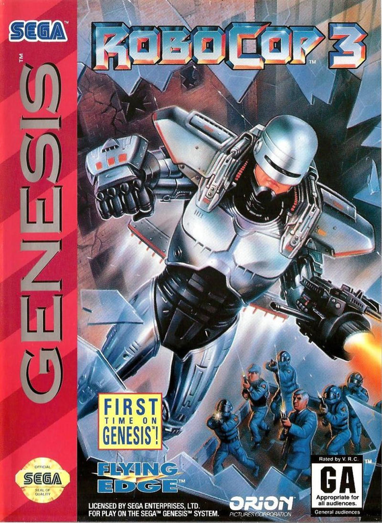 Robocop 3 - Sega Genesis Game