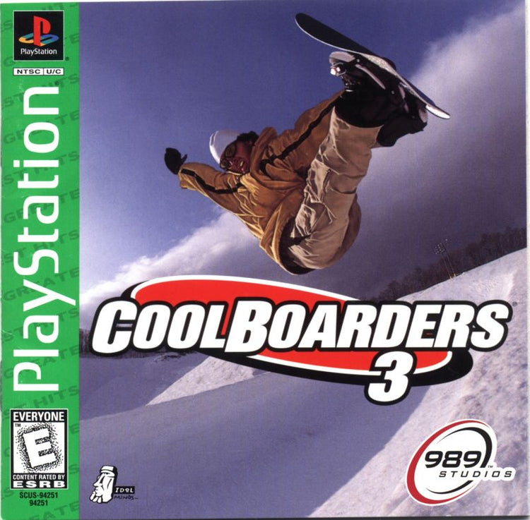 Cool Boarders 3 - PS1 Game