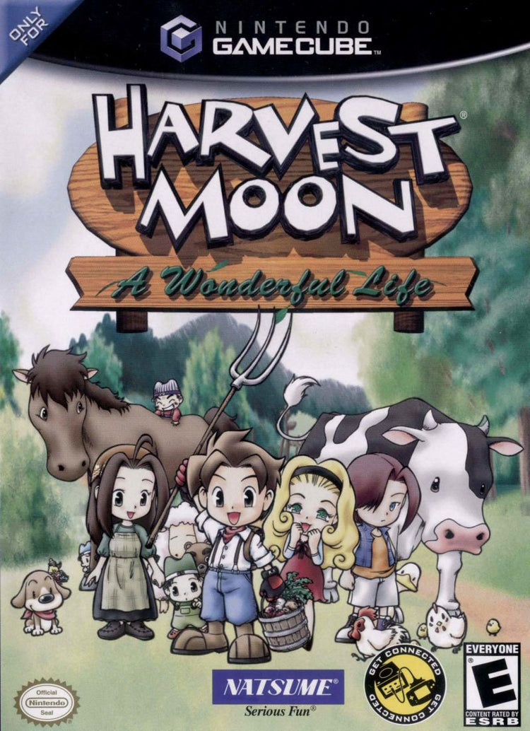 Harvest Moon A Wonderful Life - Gamecube Game