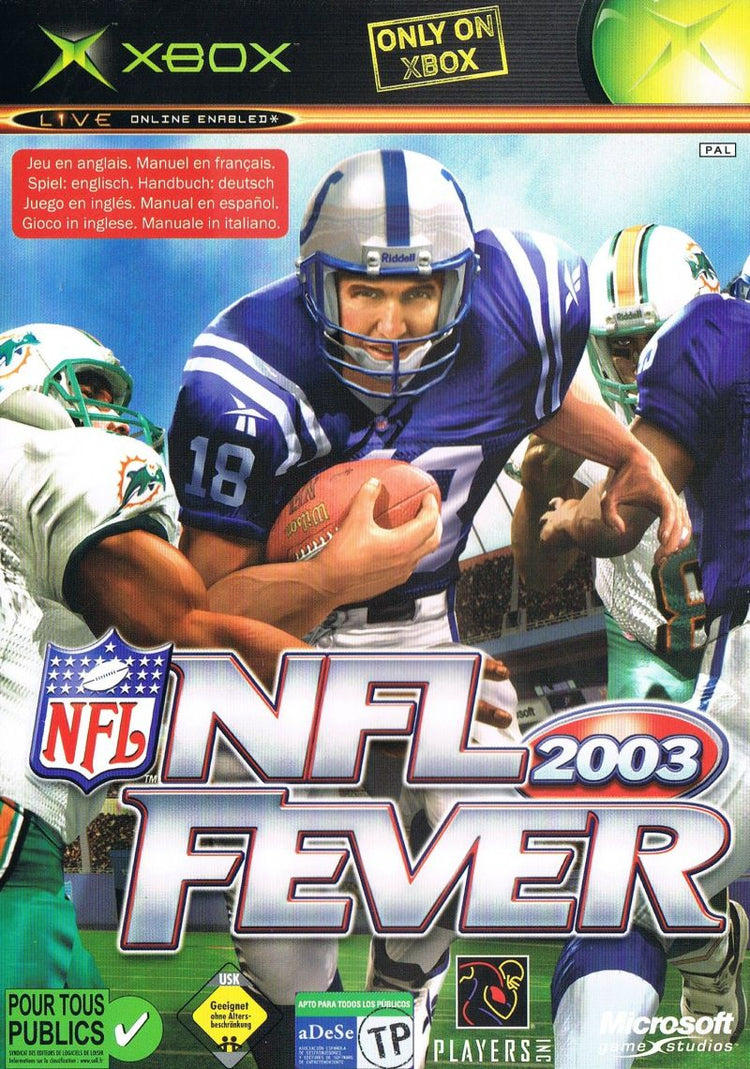 NFL Fever 2003 - Xbox Game