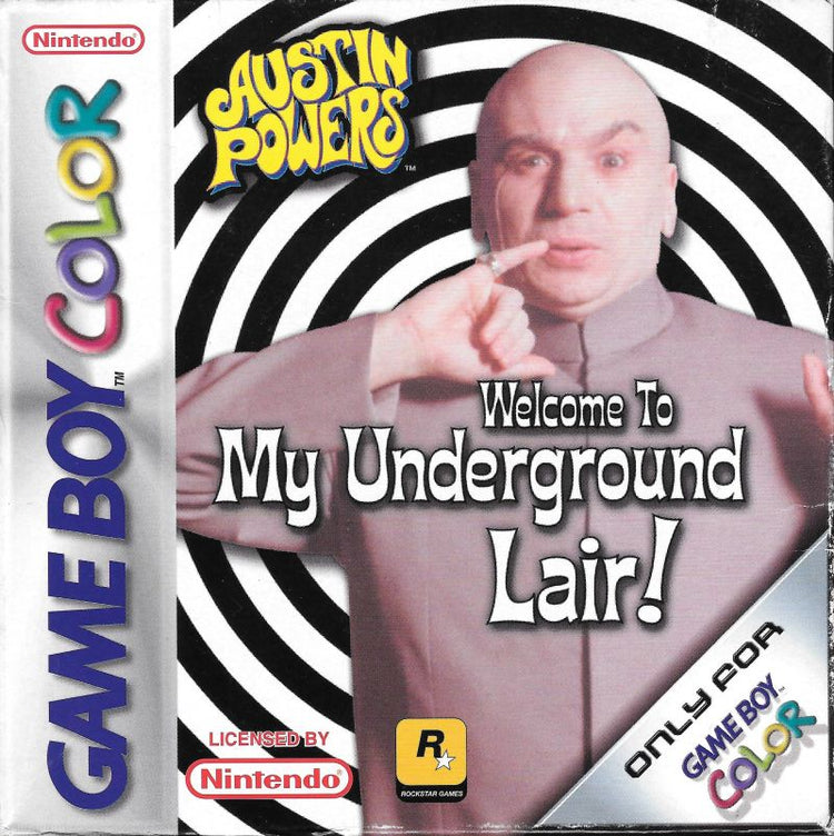 Austin Powers Welcome to my Underground Lair - Gameboy Color Game