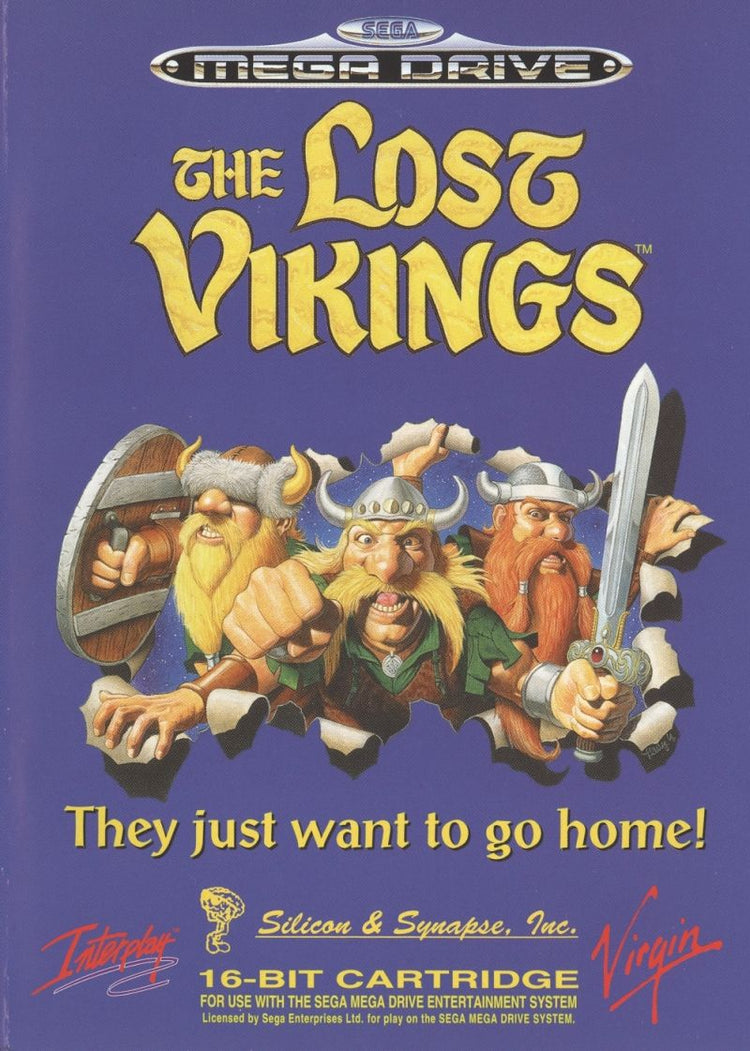 The Lost Vikings - Sega Genesis Game