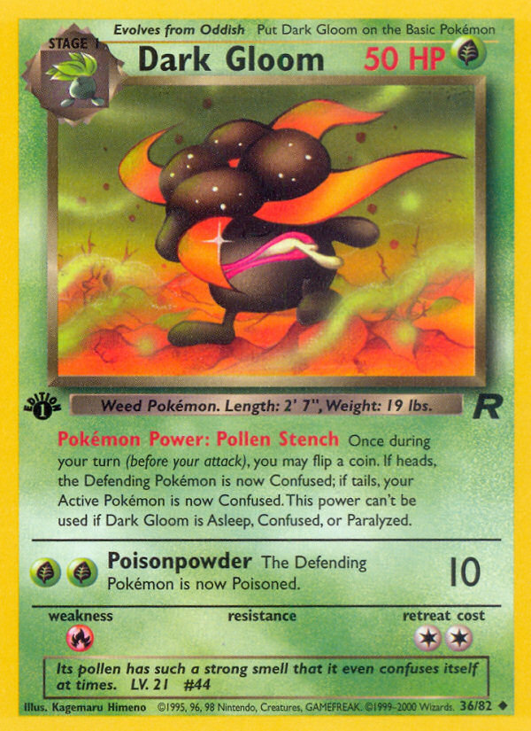 Dark Gloom (36/82) - Team Rocket