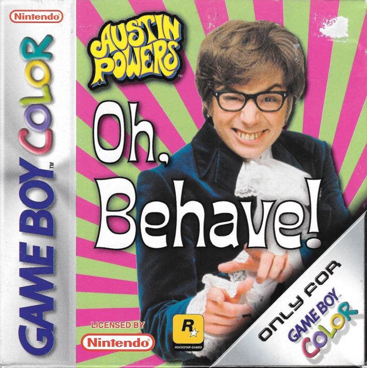 Austin Powers Oh Behave - Gameboy Color Game