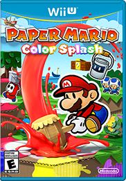 Paper Mario Color Splash - Wii U Game