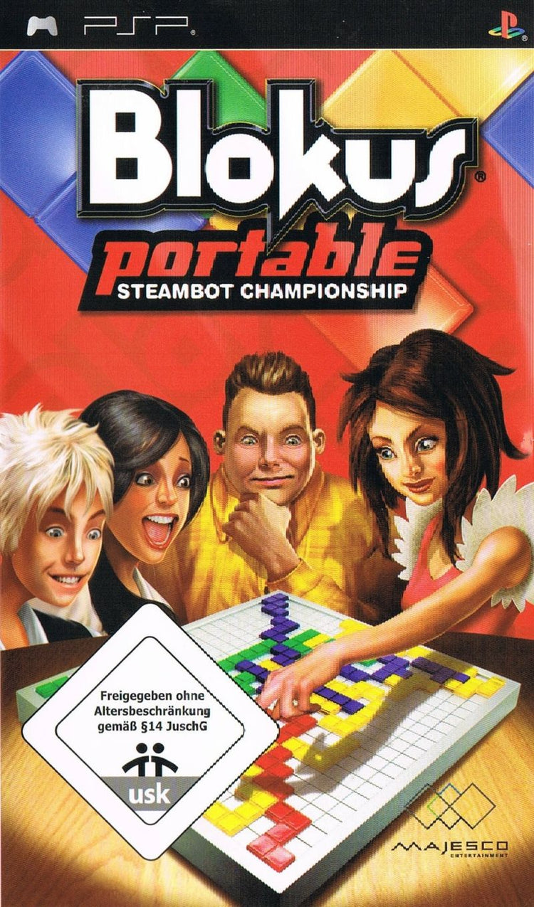 Blokus Portable Steambot Championship - PSP Game