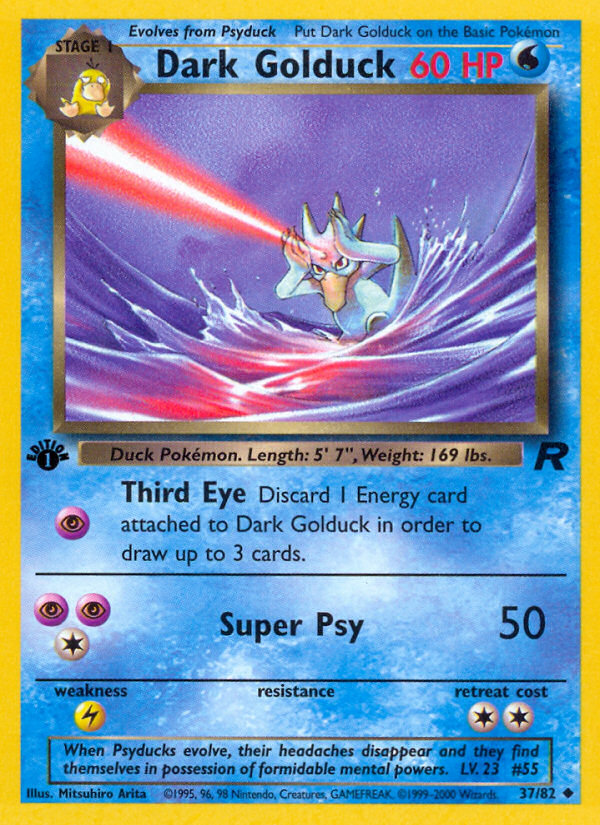 Dark Golduck (37/82) - Team Rocket