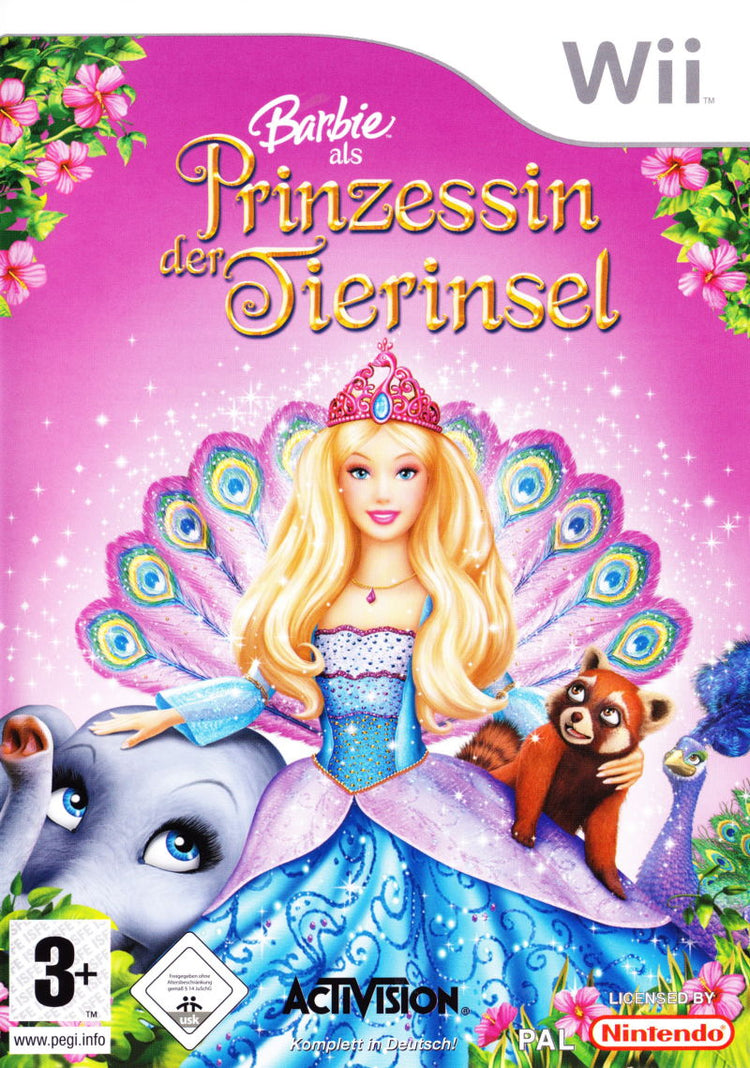 Barbie as the Island Princess - Wii Game