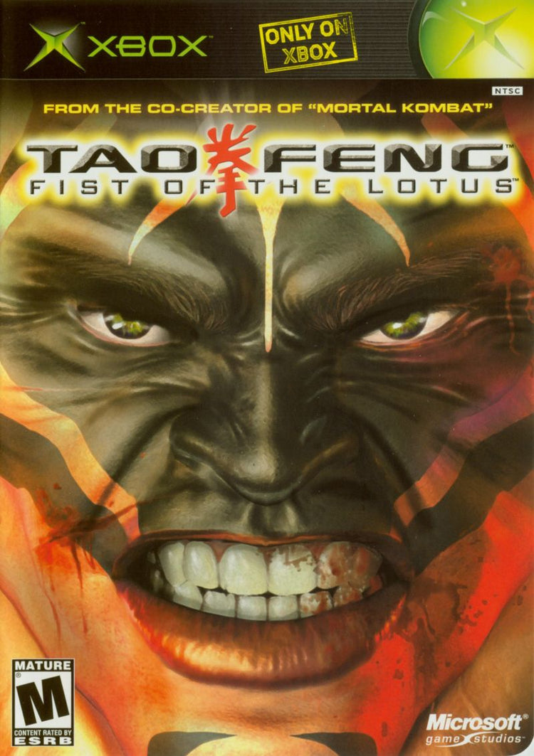 Tao Feng Fist of the Lotus - Xbox Game