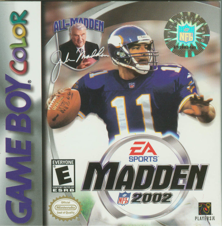 Madden 2001 - Gameboy Color Game