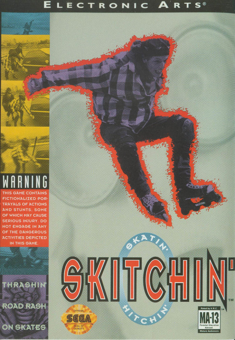 Skitchin - Sega Genesis Game